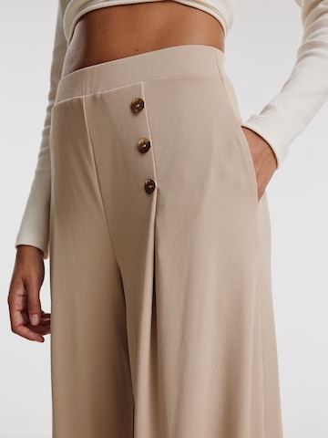 Wide Leg Pantalon 'Jamie' EDITED en beige