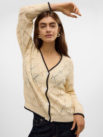 VERO MODA Kardigán 'VMJULIAN' - bézs