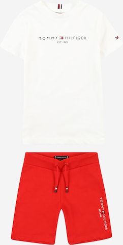 TOMMY HILFIGER - Conjunto en rojo: frente