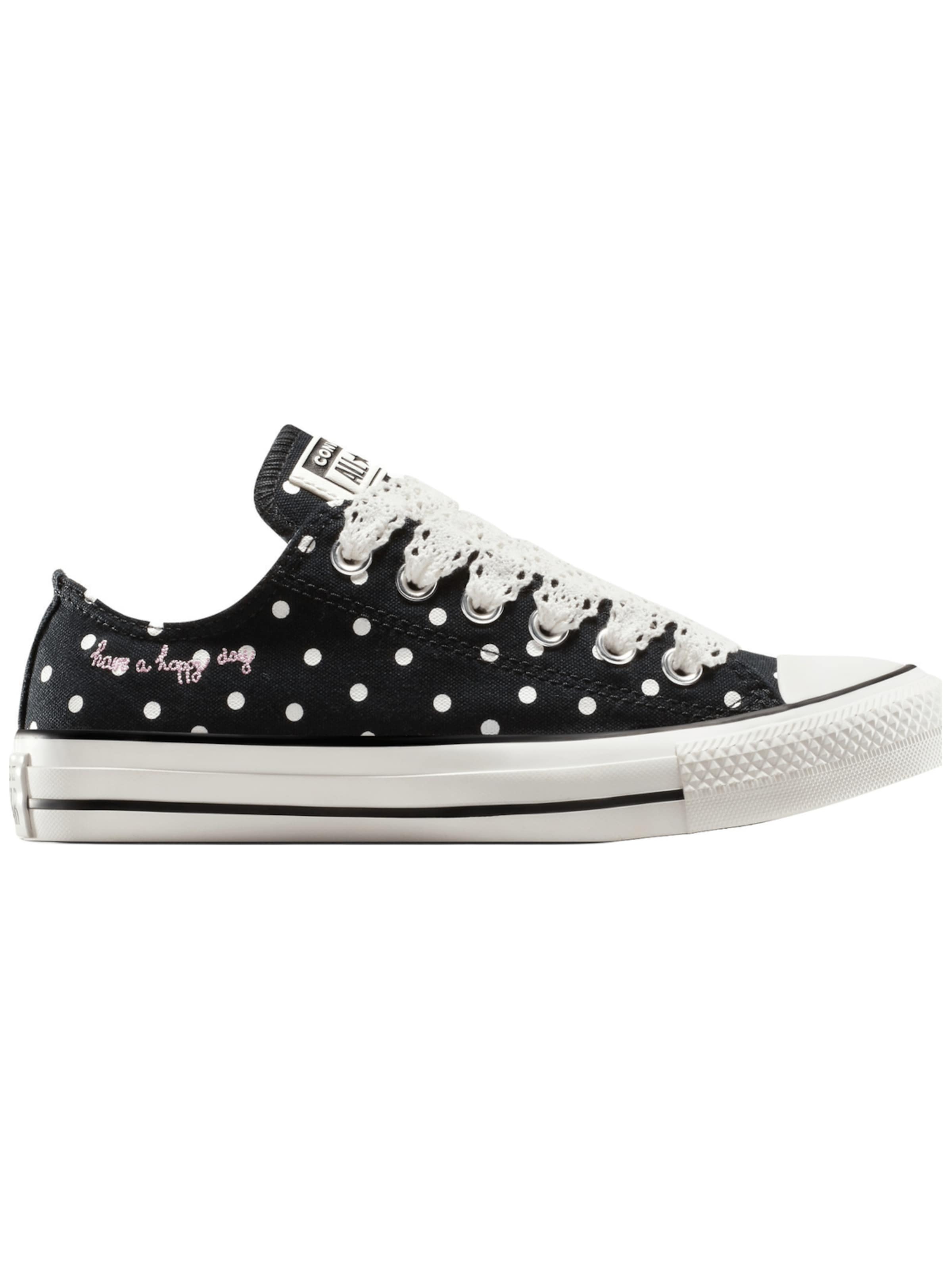 CONVERSE - Zapatillas deportivas bajas 'Converse Chuck Taylor All Star Polka Dot' en negro