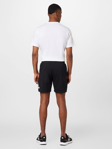 ADIDAS SPORTSWEAR Štandardný strih Športové nohavice 'Essentials Logo' - Čierna