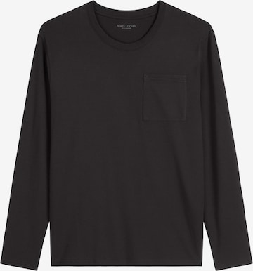 Marc O'Polo Shirt 'M-Line' in Zwart: voorkant