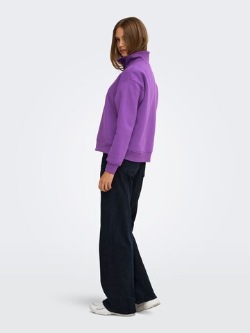 ONLY Sweatshirt 'ONLCoralie' i lilla