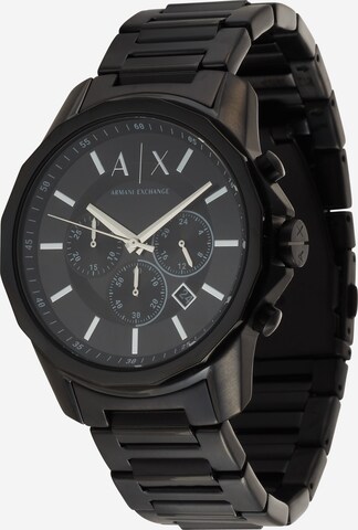 ARMANI EXCHANGE Analogové hodinky – černá: přední strana