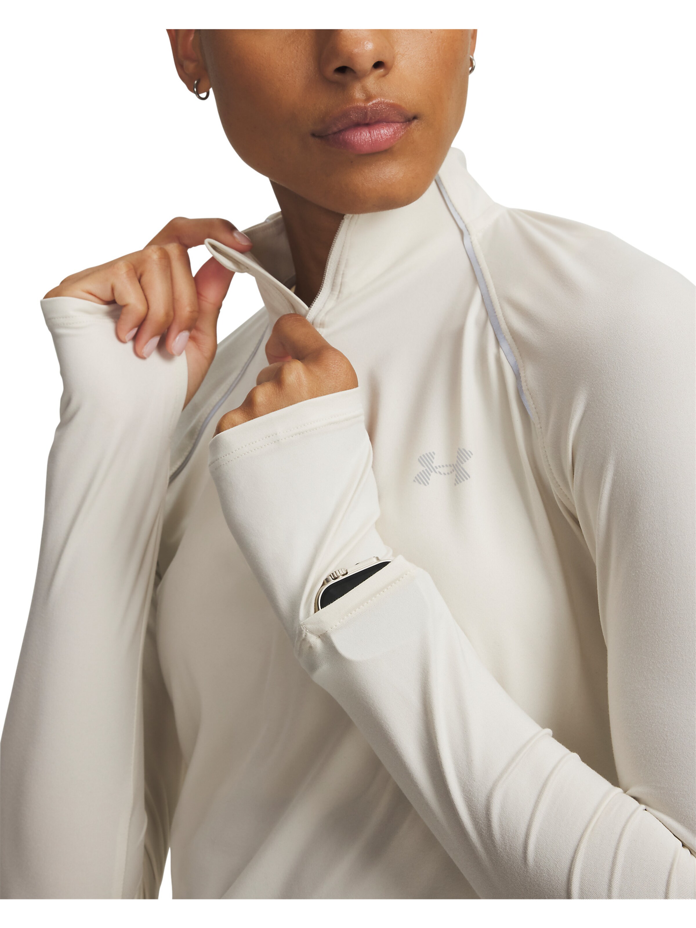 UNDER ARMOUR Performance shirt 'Velociti' in White
