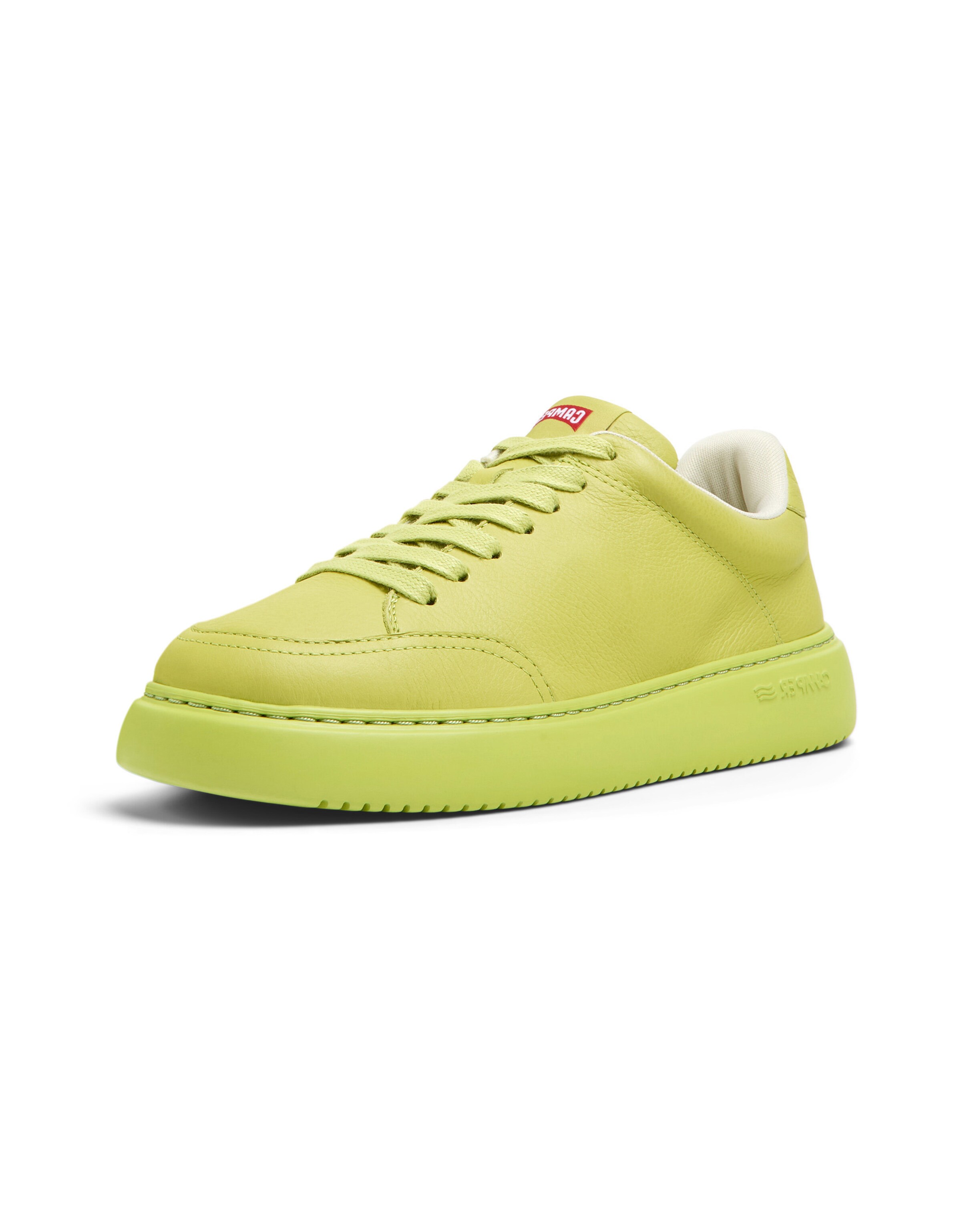 CAMPER Platform trainers 'Runner K21' in Yellow: front