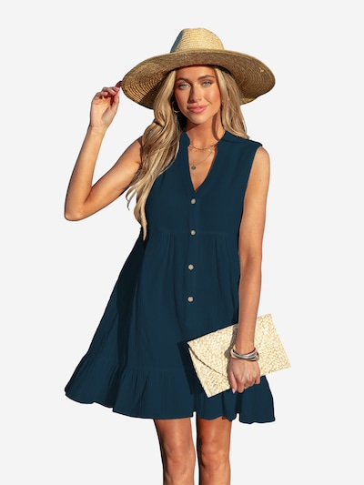 Cupshe Beach Dress in Navy, Item view