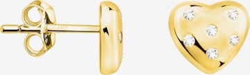 Sofia Milani Ohrringe 'Heart' in Gold: Vorderseite