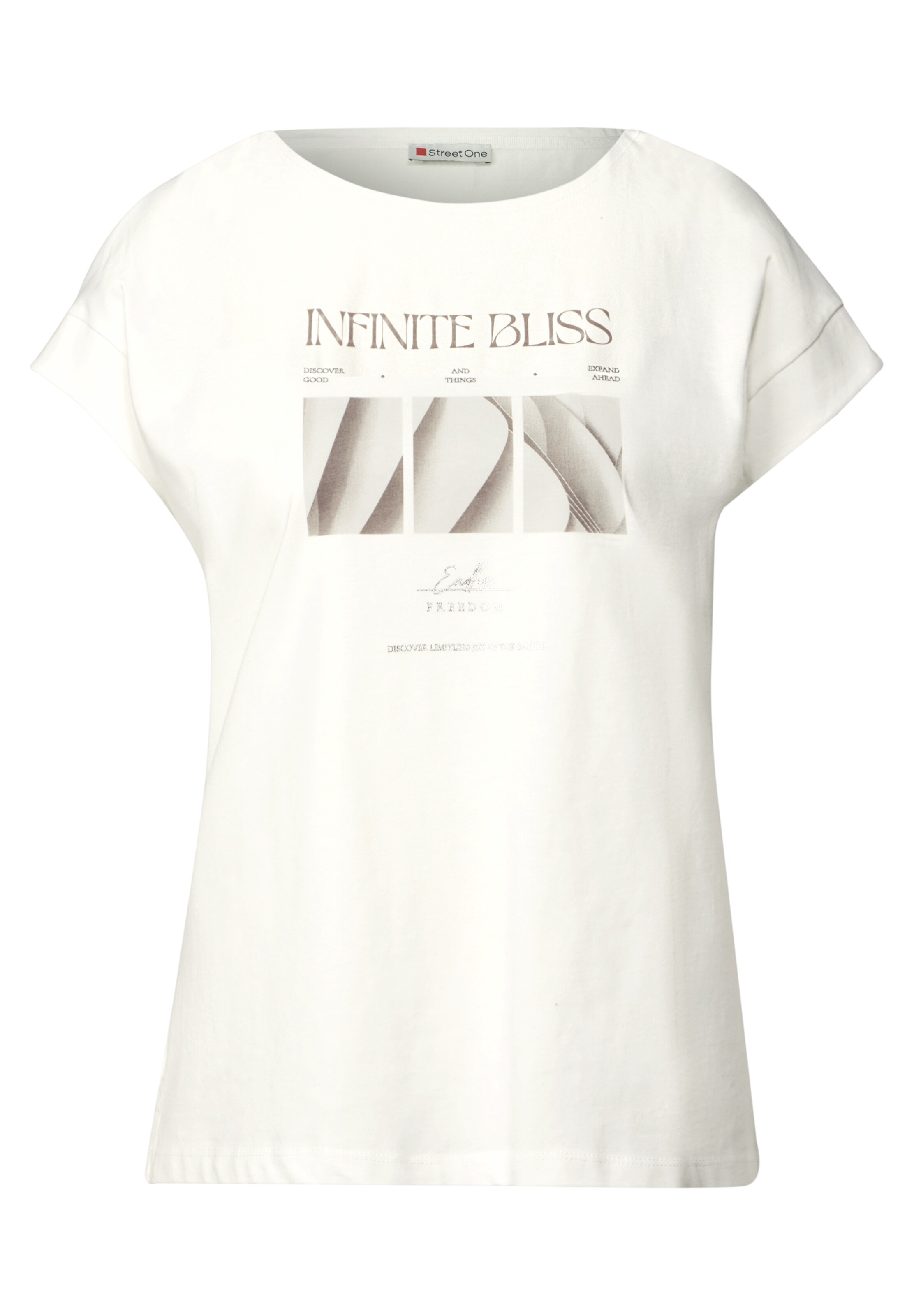 STREET ONE Shirt in White: front