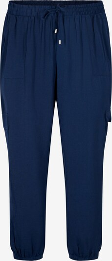 Zizzi Cargo Pants 'JOY' in Night blue, Item view