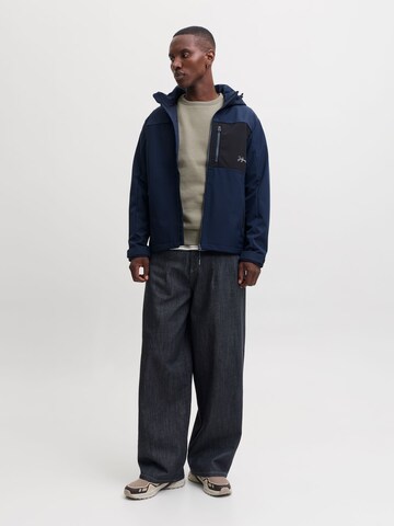 JACK & JONES Sweatshirt 'JJCleveland' in Groen