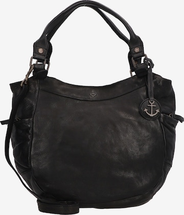 Harbour 2nd Schultertasche 'Selina' in Schwarz: Vorderseite