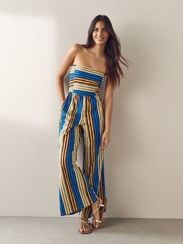 Next Jumpsuit in Blauw: voorkant