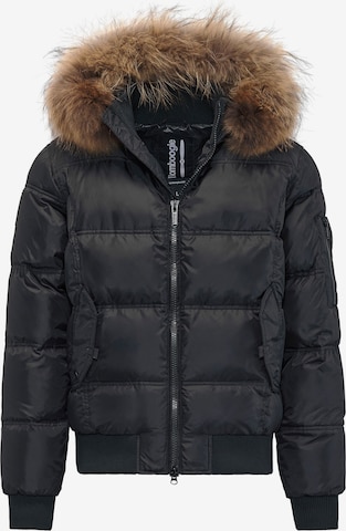 BOMBOOGIE Winter Jacket in Brown: front