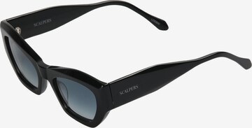 Lunettes de soleil 'Cool' Scalpers en noir : devant