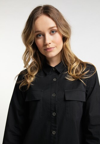 DreiMaster Vintage Bluse in Schwarz