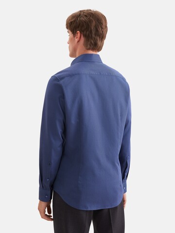 Coupe slim Chemise business SEIDENSTICKER en bleu