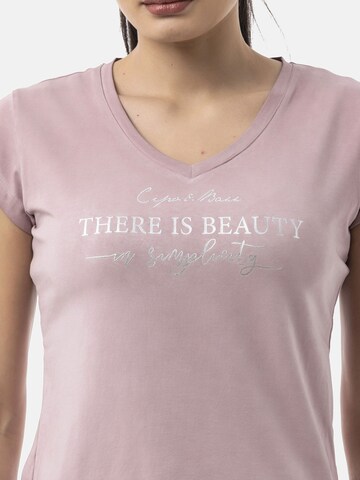 T-shirt CIPO & BAXX en rose