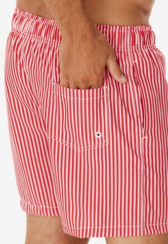 Cruz Board Shorts 'Kenny' in Red