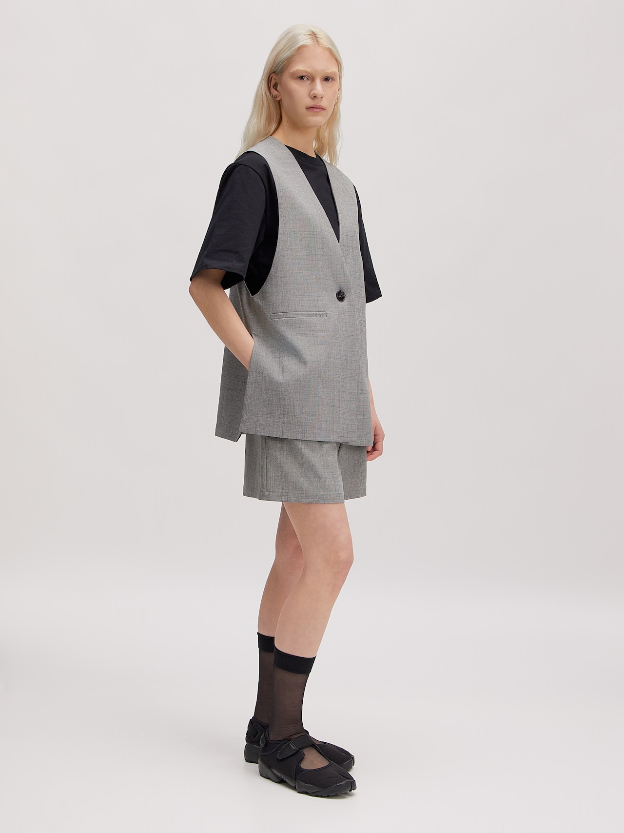 EDITED Producten Bodywarmer 'Silena' Beige