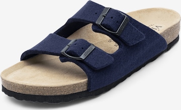 VITAFORM Huisschoenen in Blauw: voorkant