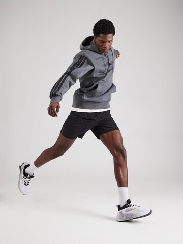 ADIDAS SPORTSWEAR Αθλητική μπλούζα φούτερ 'Essentials' σε γκρι