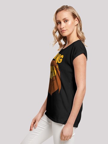 T-shirt 'Disney The König der Löwen Mufasa King' F4NT4STIC en noir