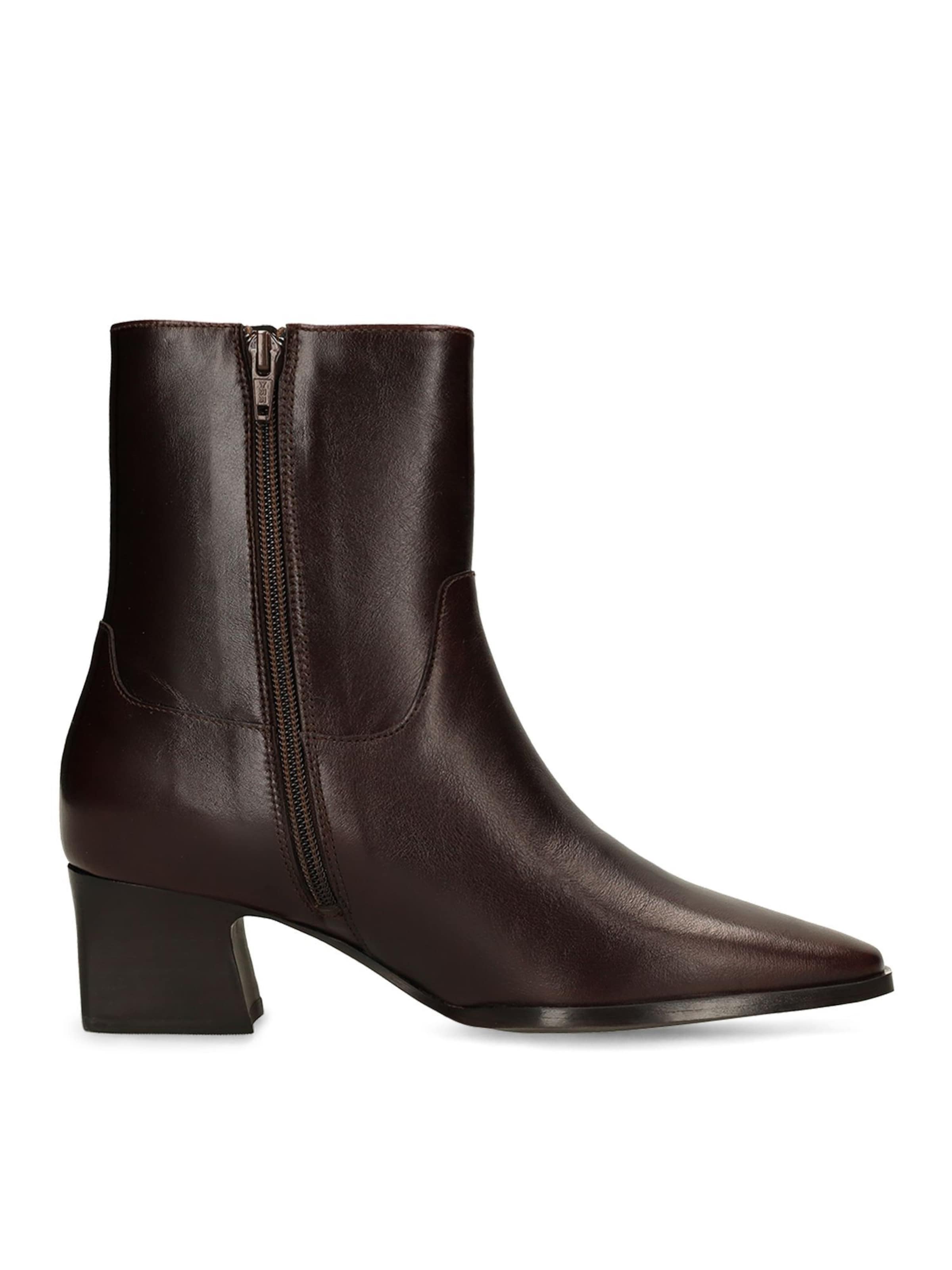 MANFIELD Stiefelette in Braun
