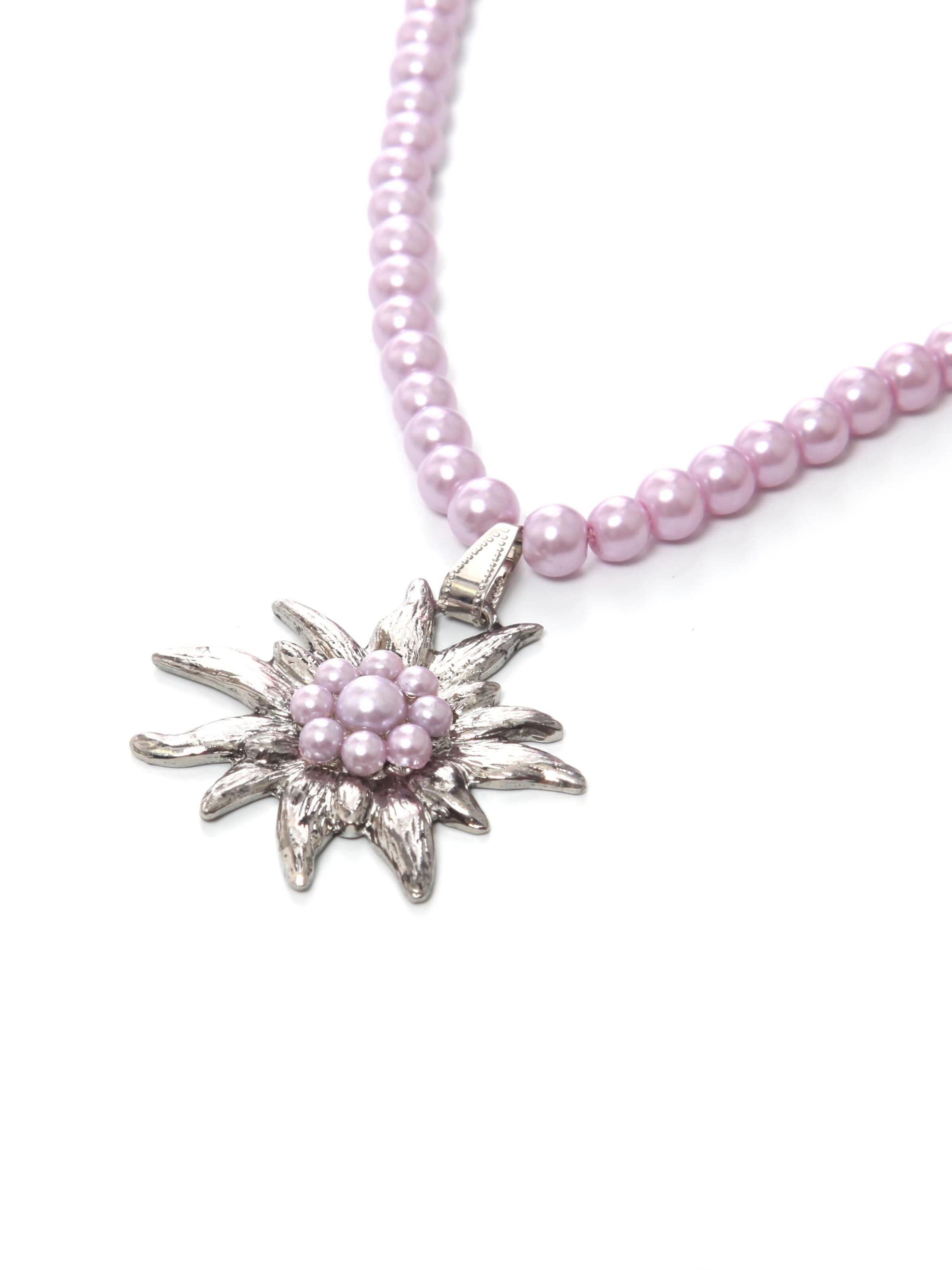 Allgäu Rebell Necklace 'Trude' in Purple