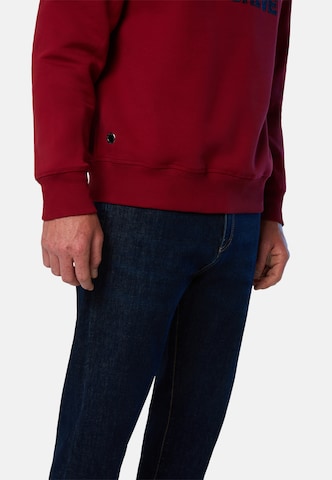 North Sails Sweatshirt i rød