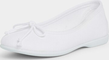 Ballerina di Pisamonas in bianco: frontale