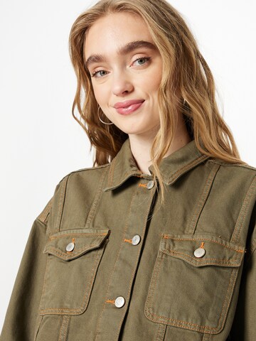 Trendyol Between-Season Jacket in Green