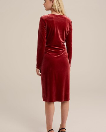 WE Fashion Cocktail dress in Red