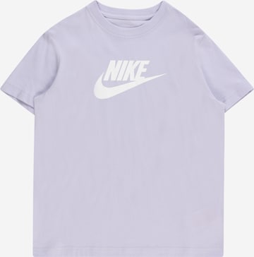 Tricou 'FUTURA' de la Nike Sportswear pe mov: față