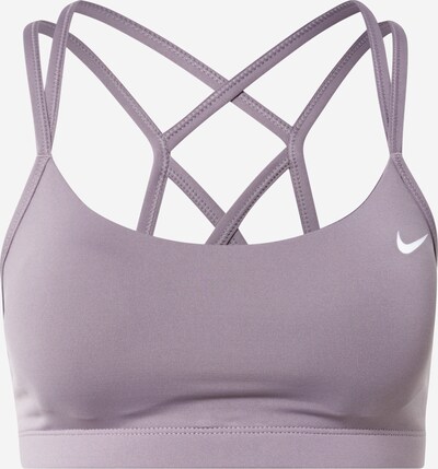 NIKE Sportbehå i ljuslila / vit, Produktvy