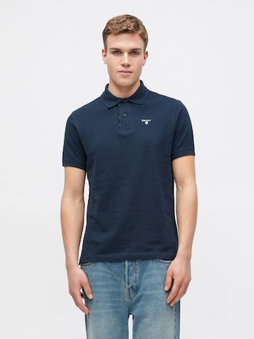 Barbour Tričko - Modrá: predná strana