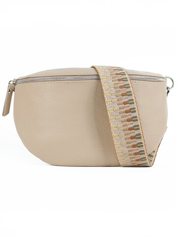 lePelou Gürteltasche 'MIRA large' in Beige: Vorderseite
