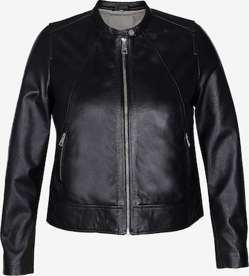 Maze Jacke in Schwarz: Vorderseite