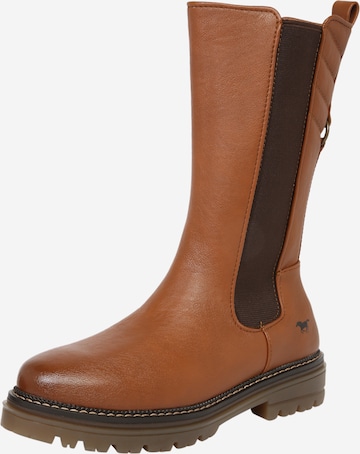 MUSTANG Bootie in Brown: front