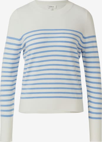 s.Oliver Sweater in Blue: front