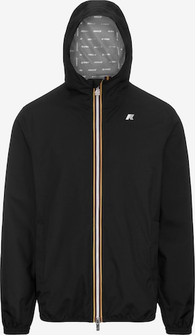 K-Way - Chaqueta de entretiempo en negro: frente