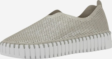 ILSE JACOBSEN Classic Flats 'Tulip3275' in Grey: front