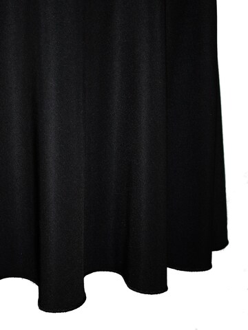 dunkle design Skirt 'Scuba' in Black
