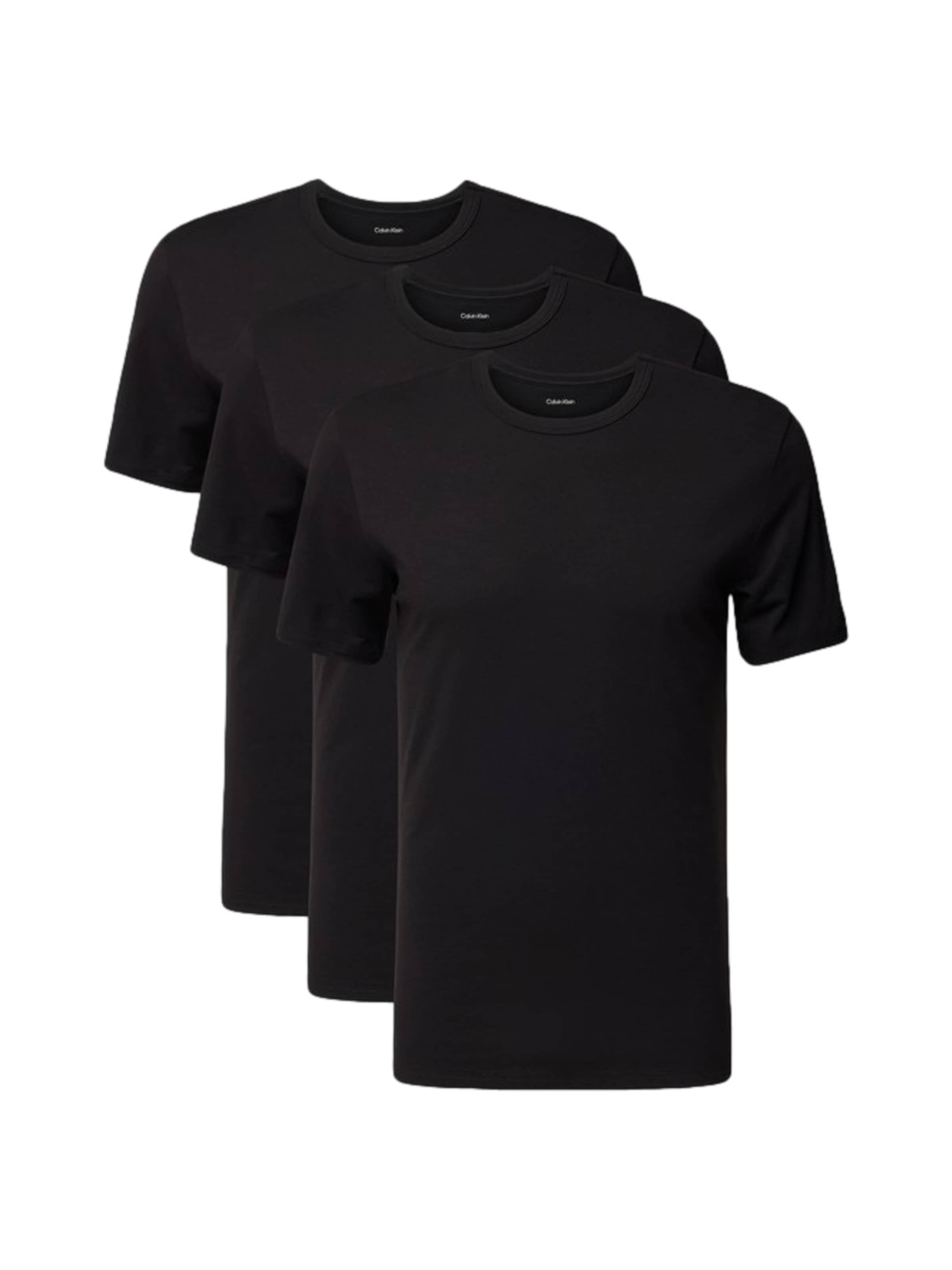 T-Shirt Calvin Klein en noir : devant