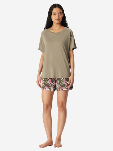 Pyjama ' Modern Nightwear ' SCHIESSER en vert