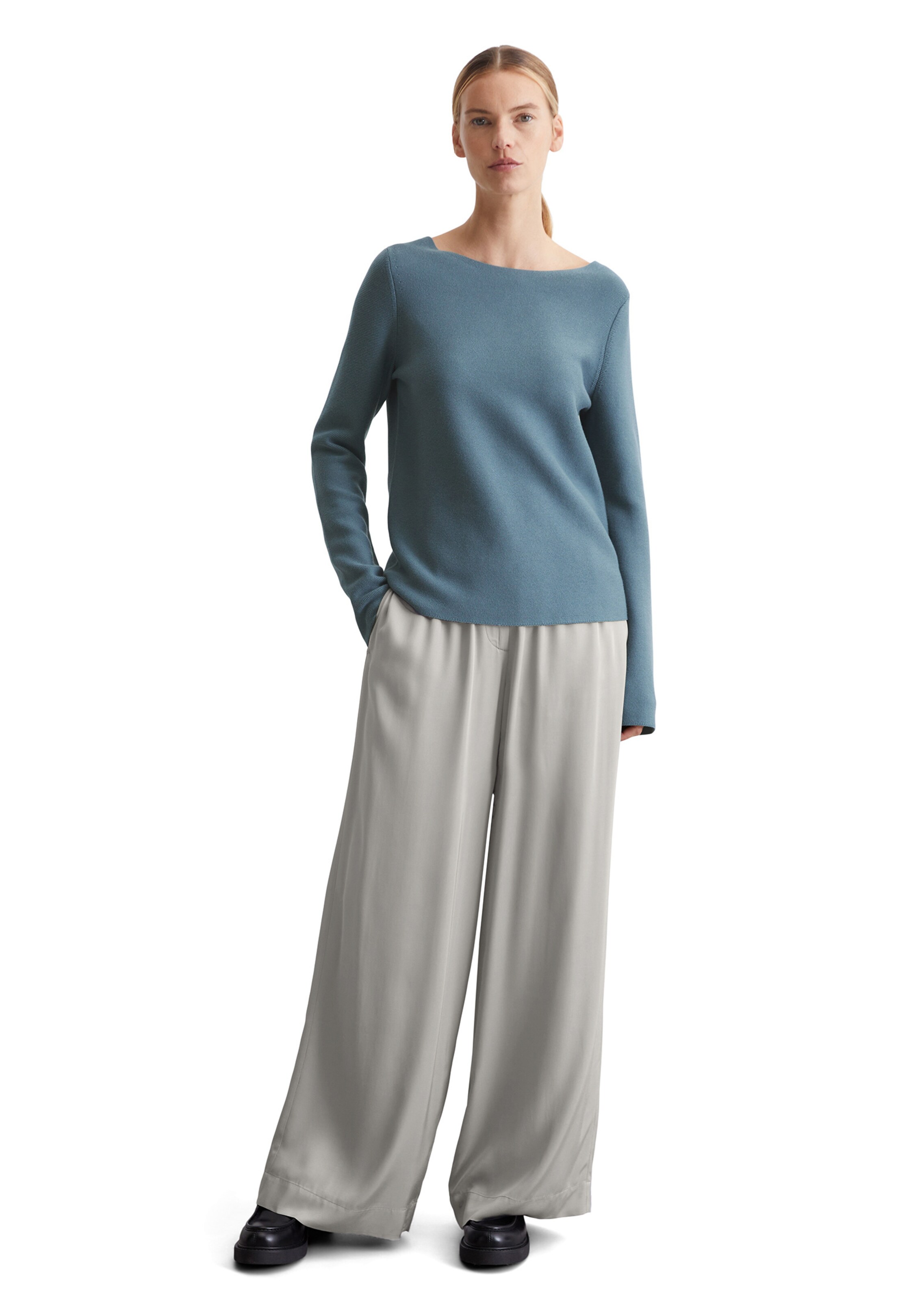 Marc O'Polo Svetr – modrá