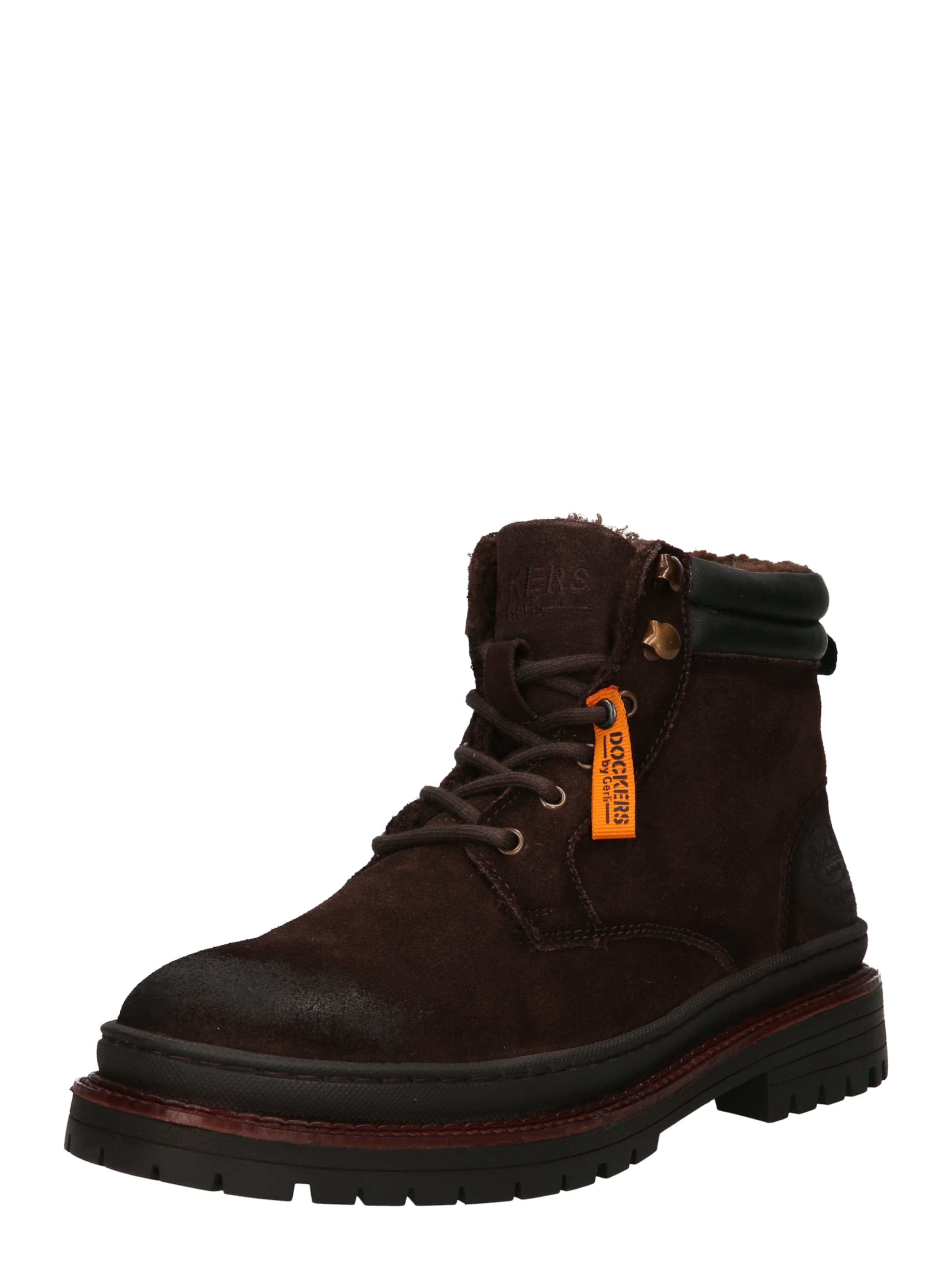 Dockers by Gerli - Botas com atacadores em castanho: frente