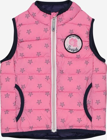 Gilet di SALT AND PEPPER in rosa: frontale