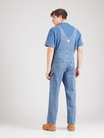 Lee Regular Latzjeans in Blau