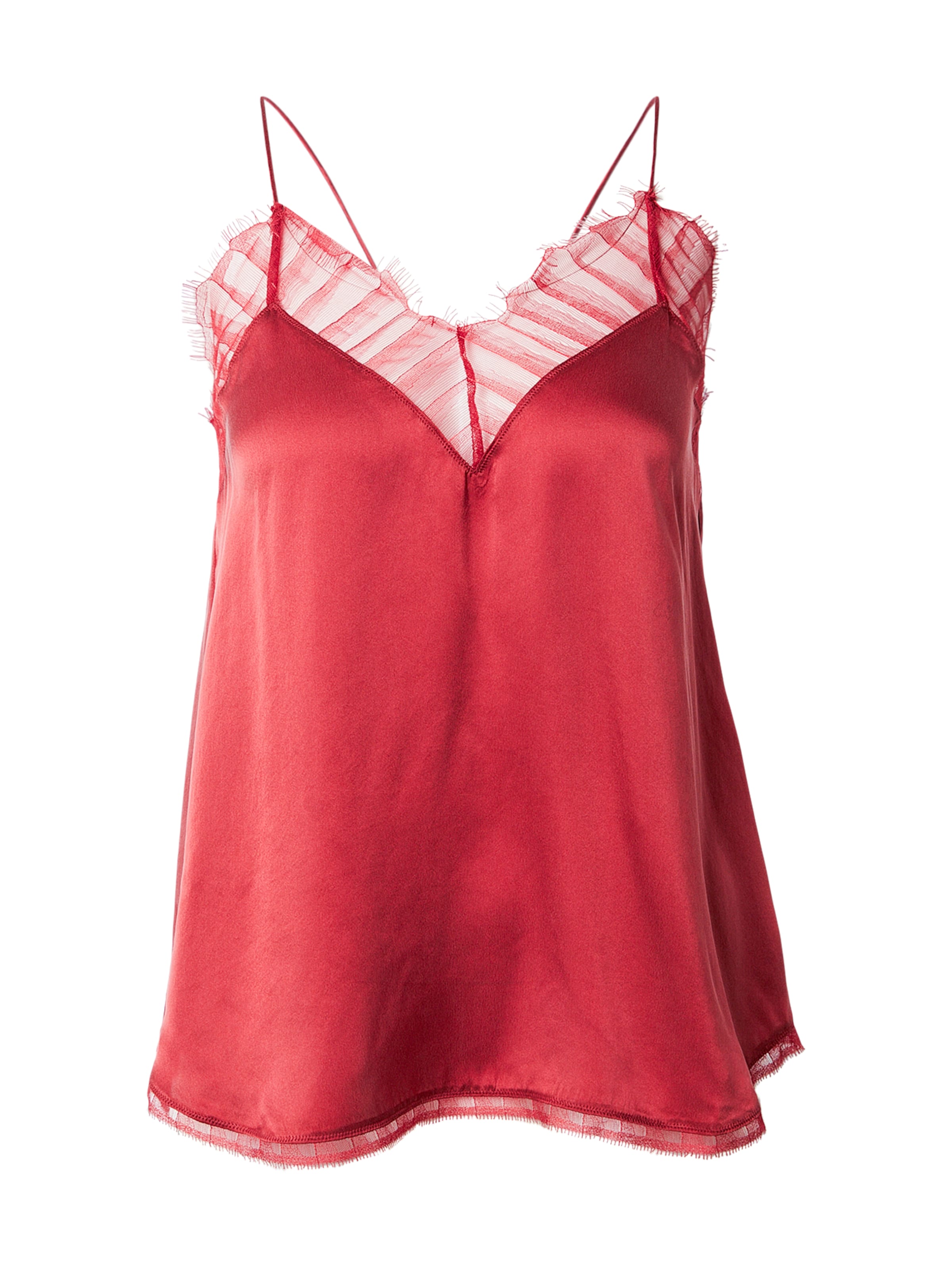 IRO Top 'BERWYN' in Red: front